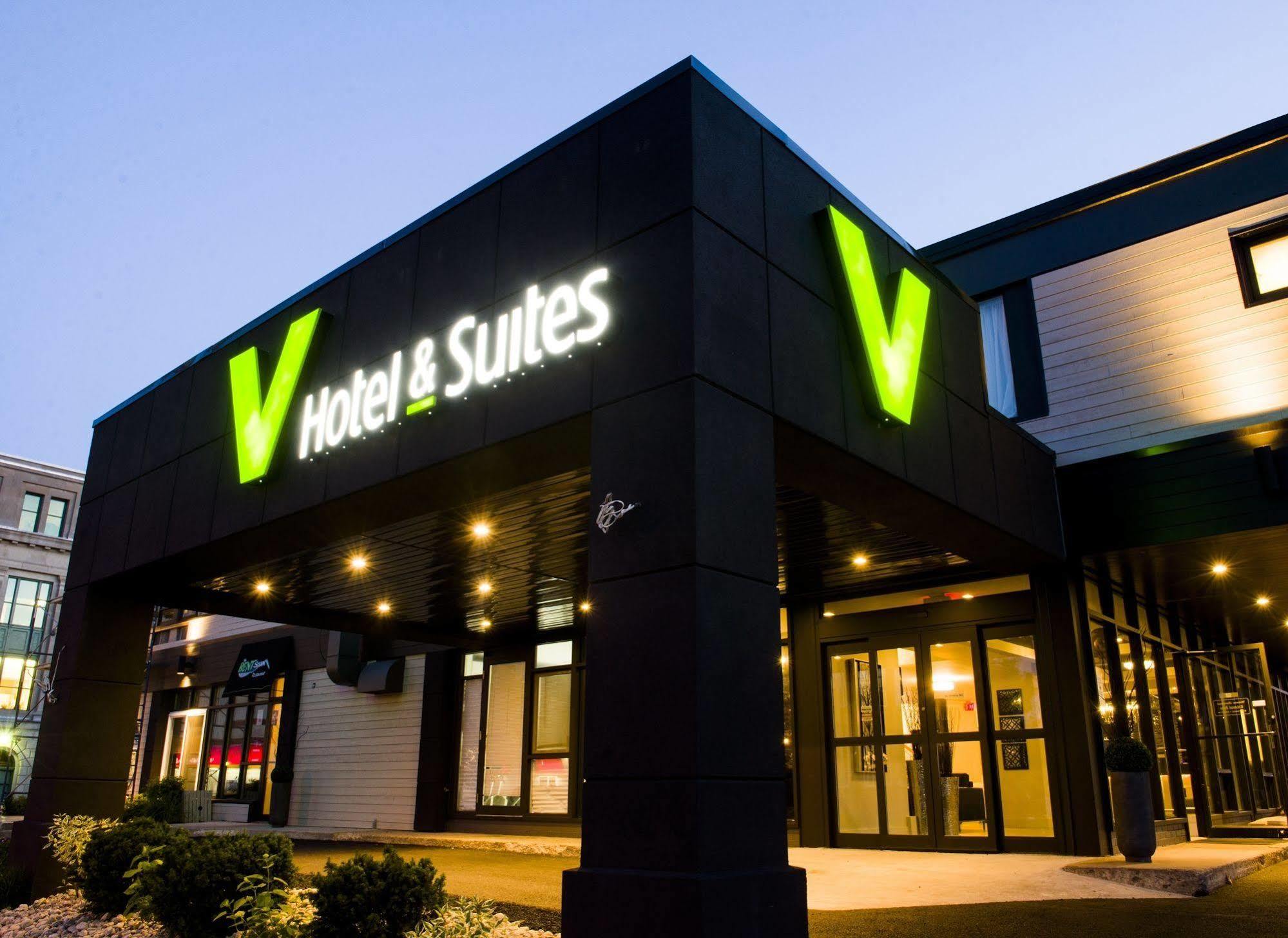 V Hotel & Suites モンクトン エクステリア 写真